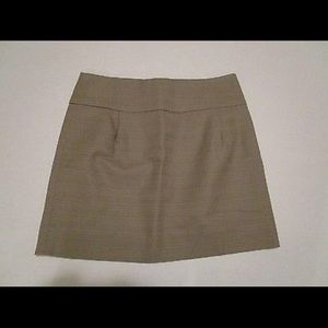 J. Crew miniskirt. Grey/brown.